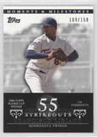 Francisco Liriano (2006 Topps Rookie Cup Winner - 144 Strikeouts) #/150