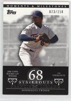 Francisco Liriano (2006 Topps Rookie Cup Winner - 144 Strikeouts) #/150