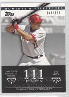 Ryan Zimmerman (2006 Topps Rookie Cup Winner - 176 Hits) #/150