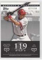 Ryan Zimmerman (2006 Topps Rookie Cup Winner - 176 Hits) #/150