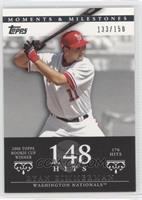 Ryan Zimmerman (2006 Topps Rookie Cup Winner - 176 Hits) #/150