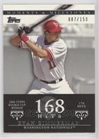 Ryan Zimmerman (2006 Topps Rookie Cup Winner - 176 Hits) #/150