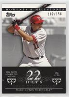 Ryan Zimmerman (2006 Topps Rookie Cup Winner - 176 Hits) #/150