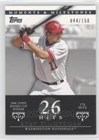 Ryan Zimmerman (2006 Topps Rookie Cup Winner - 176 Hits) #/150