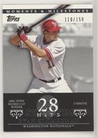 Ryan Zimmerman (2006 Topps Rookie Cup Winner - 176 Hits) #/150