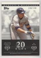 Ryan Zimmerman (2006 Topps Rookie Cup Winner - 84 Runs) #/150