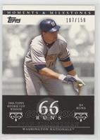 Ryan Zimmerman (2006 Topps Rookie Cup Winner - 84 Runs) #/150