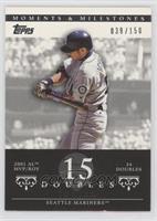 Ichiro Suzuki (2001 AL MVP/ROY - 34 Doubles) #/150