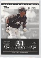 Hanley Ramirez (2006 Topps Rookie Cup Winner - 119 Runs) #/150