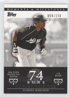 Hanley Ramirez (2006 Topps Rookie Cup Winner - 119 Runs) #/150