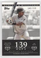 Hanley Ramirez (2006 Topps Rookie Cup Winner - 185 Hits) #/150