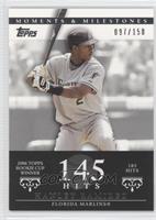 Hanley Ramirez (2006 Topps Rookie Cup Winner - 185 Hits) #/150