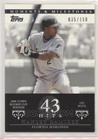 Hanley Ramirez (2006 Topps Rookie Cup Winner - 185 Hits) #/150