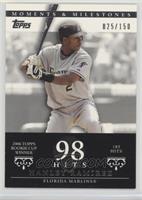 Hanley Ramirez (2006 Topps Rookie Cup Winner - 185 Hits) #/150