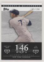 Mickey Mantle (1957 AL MVP - 173 Hits) #/150