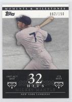 Mickey Mantle (1957 AL MVP - 173 Hits) #/150