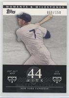 Mickey Mantle (1957 AL MVP - 173 Hits) #/150