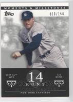 Mickey Mantle (1957 AL MVP - 121 Runs) #/150