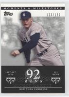 Mickey Mantle (1957 AL MVP - 121 Runs) #/150