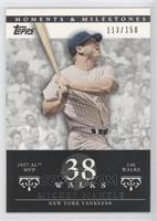 Mickey Mantle (1957 AL MVP - 146 Walks) #/150