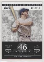 Mickey Mantle (1957 AL MVP - 146 Walks) #/150