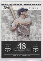 Mickey Mantle (1957 AL MVP - 146 Walks) [EX to NM] #/150