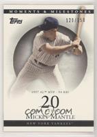 Mickey Mantle (1957 AL MVP - 94 RBI) [EX to NM] #/150