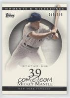 Mickey Mantle (1957 AL MVP - 94 RBI) #/150