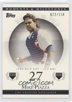 Mike Piazza (1993 NL ROY - 112 RBI) #/150