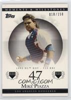 Mike Piazza (1993 NL ROY - 112 RBI) #/150