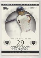 Derek Jeter (1996 AL ROY - 78 RBI) #/150