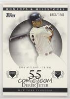 Derek Jeter (1996 AL ROY - 78 RBI) #/150