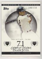 Derek Jeter (1996 AL ROY - 78 RBI) #/150