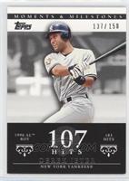 Derek Jeter (1996 AL ROY - 183 Hits) #/150