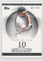 Bobby Crosby (2004 AL ROY - 64 RBI) #/150