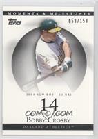 Bobby Crosby (2004 AL ROY - 64 RBI) #/150