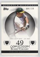 Bobby Crosby (2004 AL ROY - 64 RBI) #/150