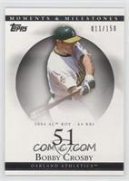 Bobby Crosby (2004 AL ROY - 64 RBI) #/150