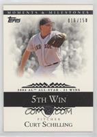 Curt Schilling (2004 AL All-Star - 21 Wins) #/150