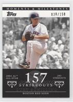 Curt Schilling (2004 AL All-Star - 203 Strikeouts) #/150