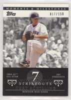 Curt Schilling (2004 AL All-Star - 203 Strikeouts) #/150