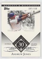 Andruw Jones (2005 NL Silver Slugger - 52 Home Runs) #/150