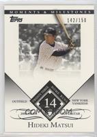 Hideki Matsui (2005 MLB Superstar - 23 Home Runs) #/150