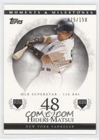 Hideki Matsui (2005 MLB Superstar - 116 RBI) #/150