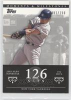 Hideki Matsui (2005 MLB Superstar - 192 Hits) #/150