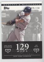 Hideki Matsui (2005 MLB Superstar - 192 Hits) #/150