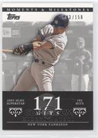 Hideki Matsui (2005 MLB Superstar - 192 Hits) #/150