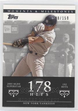 2007 Topps Moments & Milestones - [Base] #98-178 - Hideki Matsui (2005 MLB Superstar - 192 Hits) /150