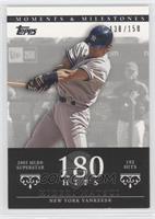 Hideki Matsui (2005 MLB Superstar - 192 Hits) #/150