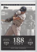 Hideki Matsui (2005 MLB Superstar - 192 Hits) #/150